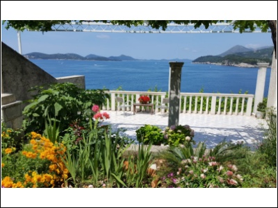 View from in front of 1A terrace